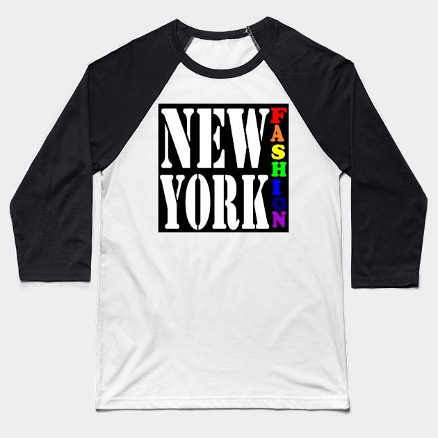 New York Baseball T-Shirt by RAK20